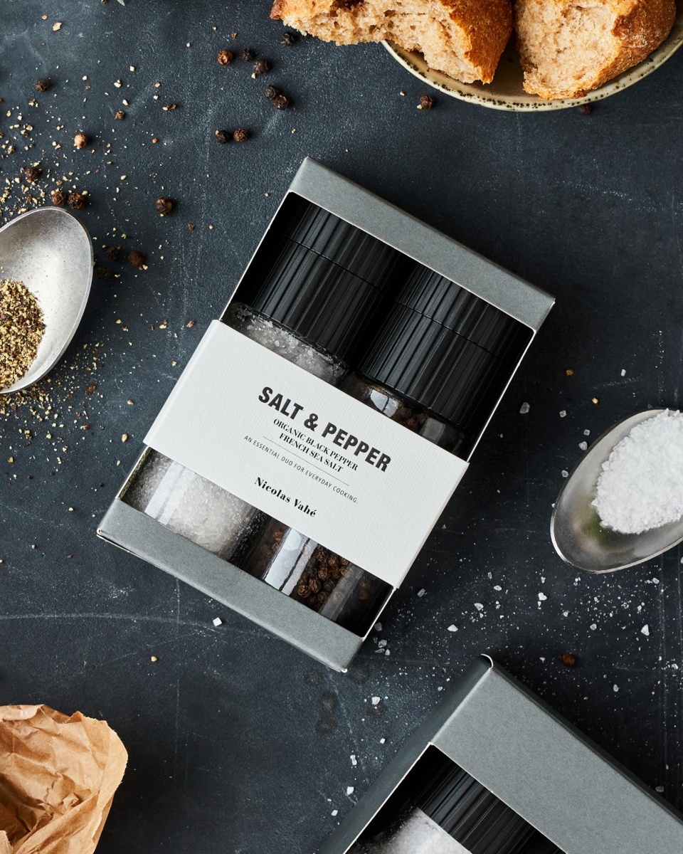 giftset peper en zout Nicolas vahé